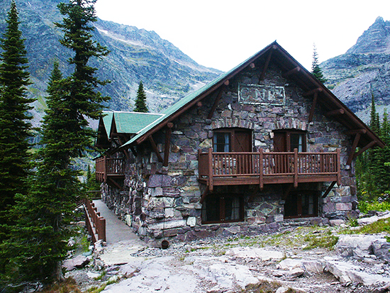 photo of Sperry Chalet, Glacier National Park, by John Hulsey